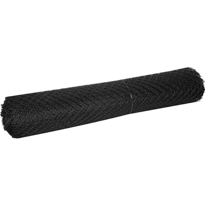 Tela plástica hexagonal, galinheiro, leve, 1,5 m x 50 m