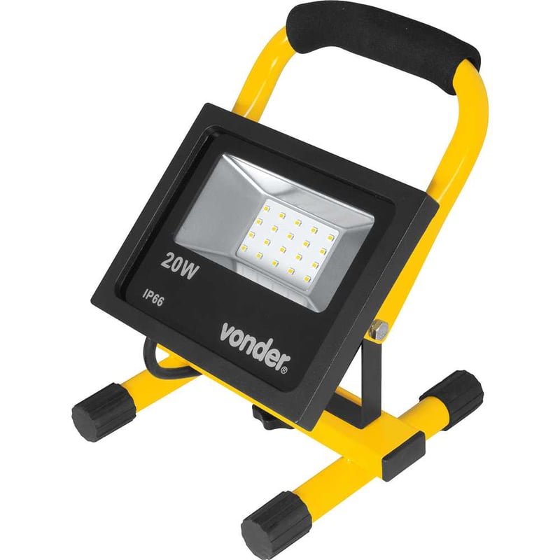 Lanterna refletora com suporte 20 W