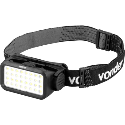 Lanterna de LED para cabeça, recarregável