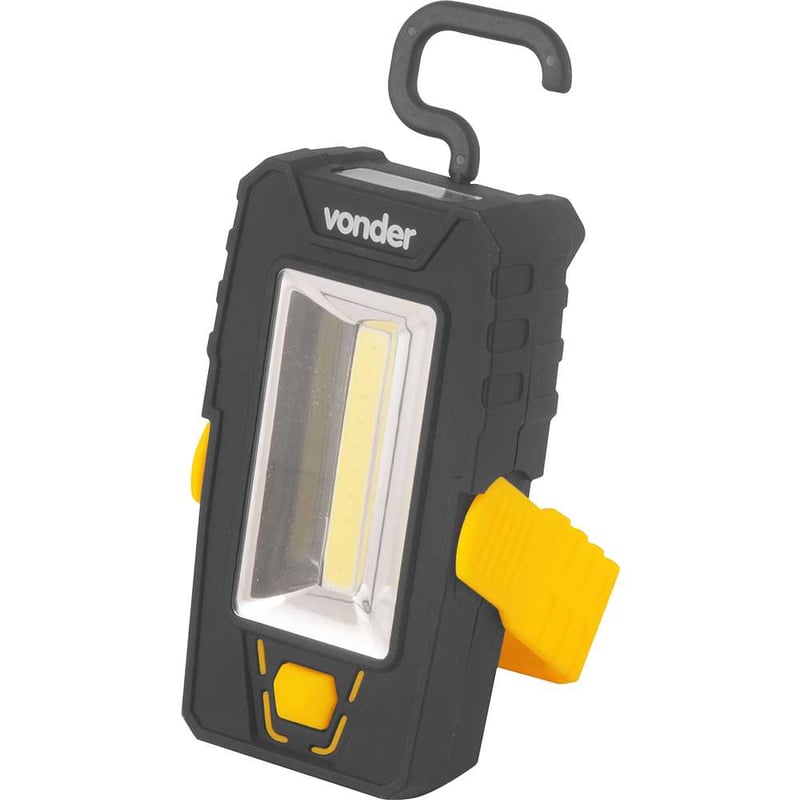 Lanterna led COB, 2 em 1, magnética