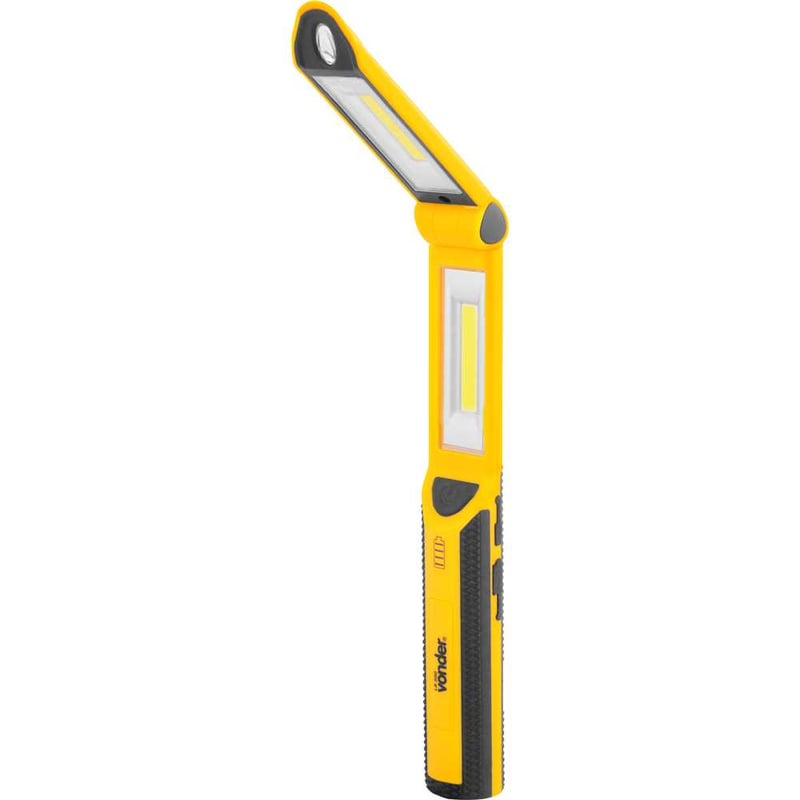 Lanterna recarregável de inspeção, articulada, LED COB