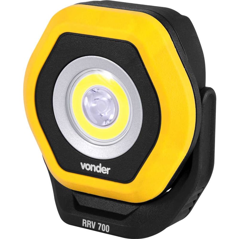 Refletor recarregável, LED COB 700 lm