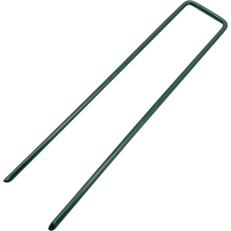 Grampo de fixação para grama sintética decorativa, 15,0 cm, com 20 peças