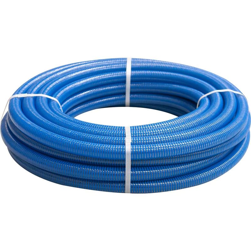 Mangueira PVC de sucção azul 1"