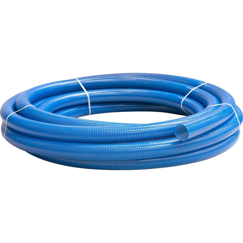 Mangueira PVC de sucção azul 3"