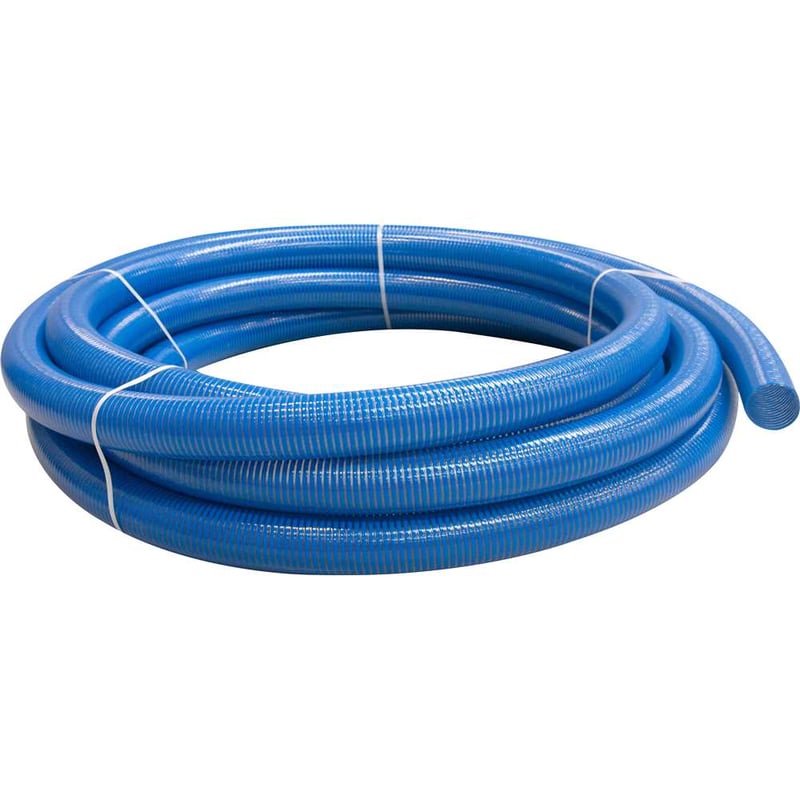 Mangueira PVC de sucção azul 4"