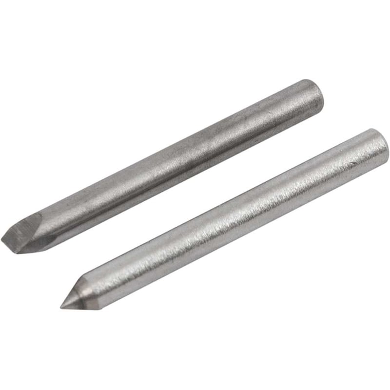 Pontas para gravador elétrico GRV 7000, jogo com 2 peças