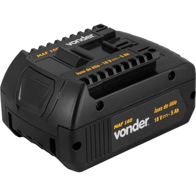 Bateria íons de lítio, 18 V, 5 Ah, para Máquina para Arquear Fita MAF 160 e MAF 190