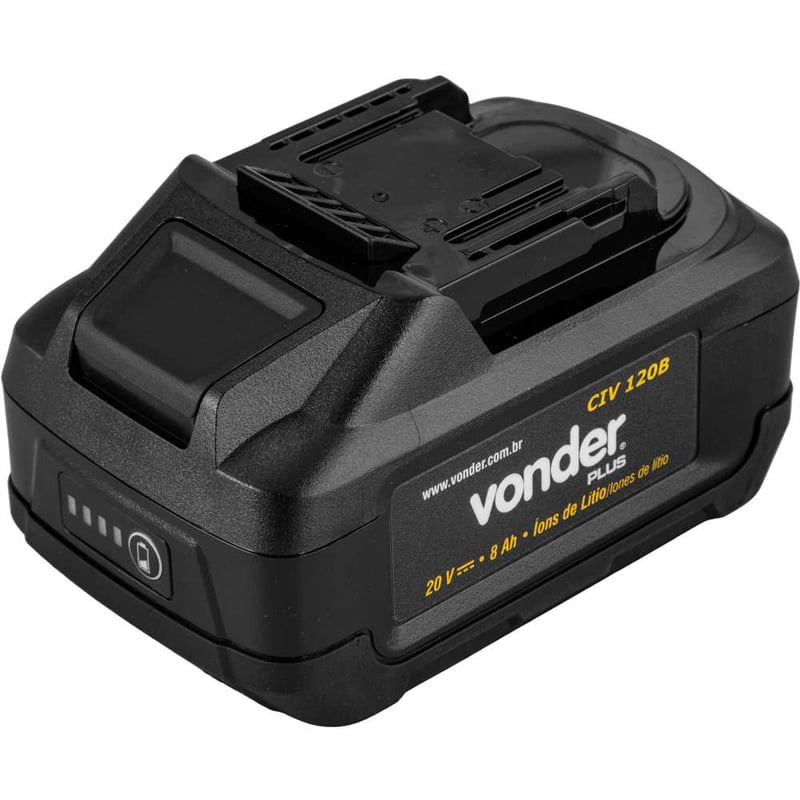 Bateria 20 V, íons de lítio, 8 Ah, para CIV 120B
