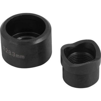 Matriz para furação 28,3 mm, para furador de chapas hidráulico, FCV 035
